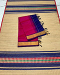 Handloom simple silk cotton saree - MS294