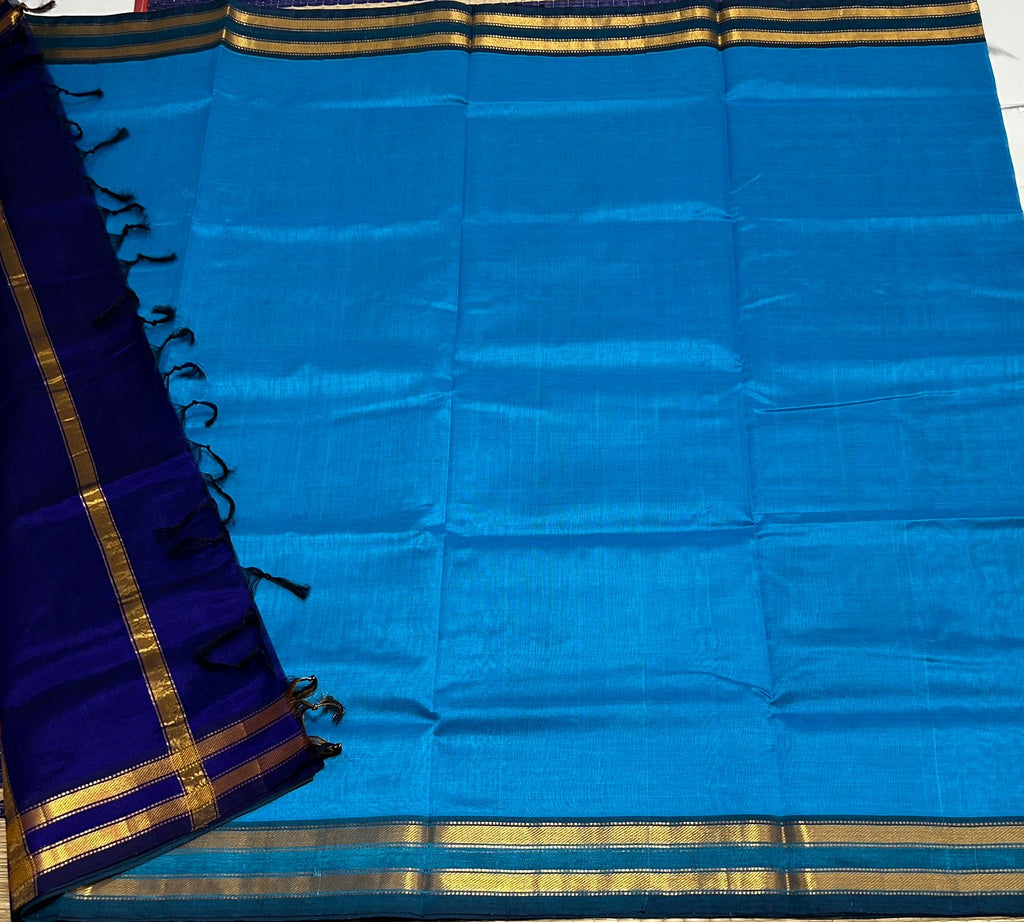 Handloom silk cotton saree - MS098