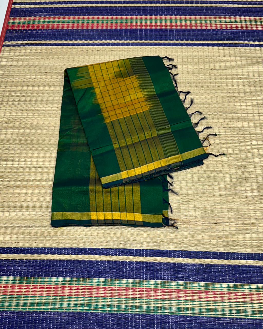 Handloom silk cotton saree - MS160