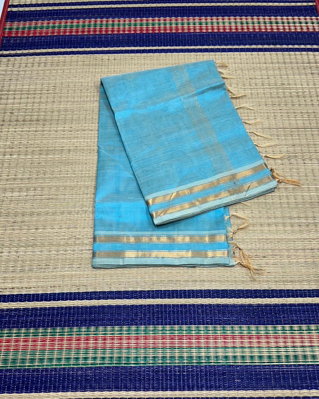 Handloom silk cotton saree - MS209
