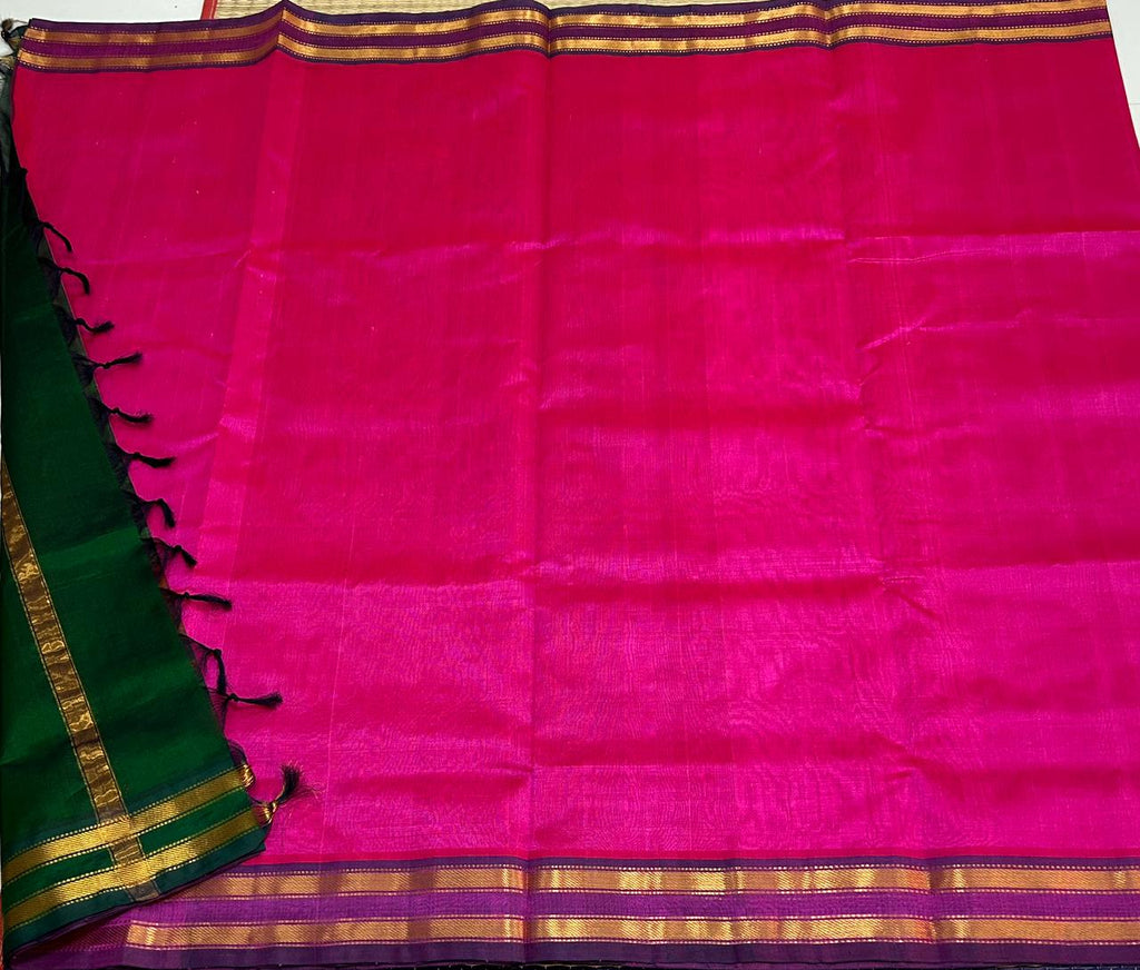 Handloom silk cotton saree - MS139