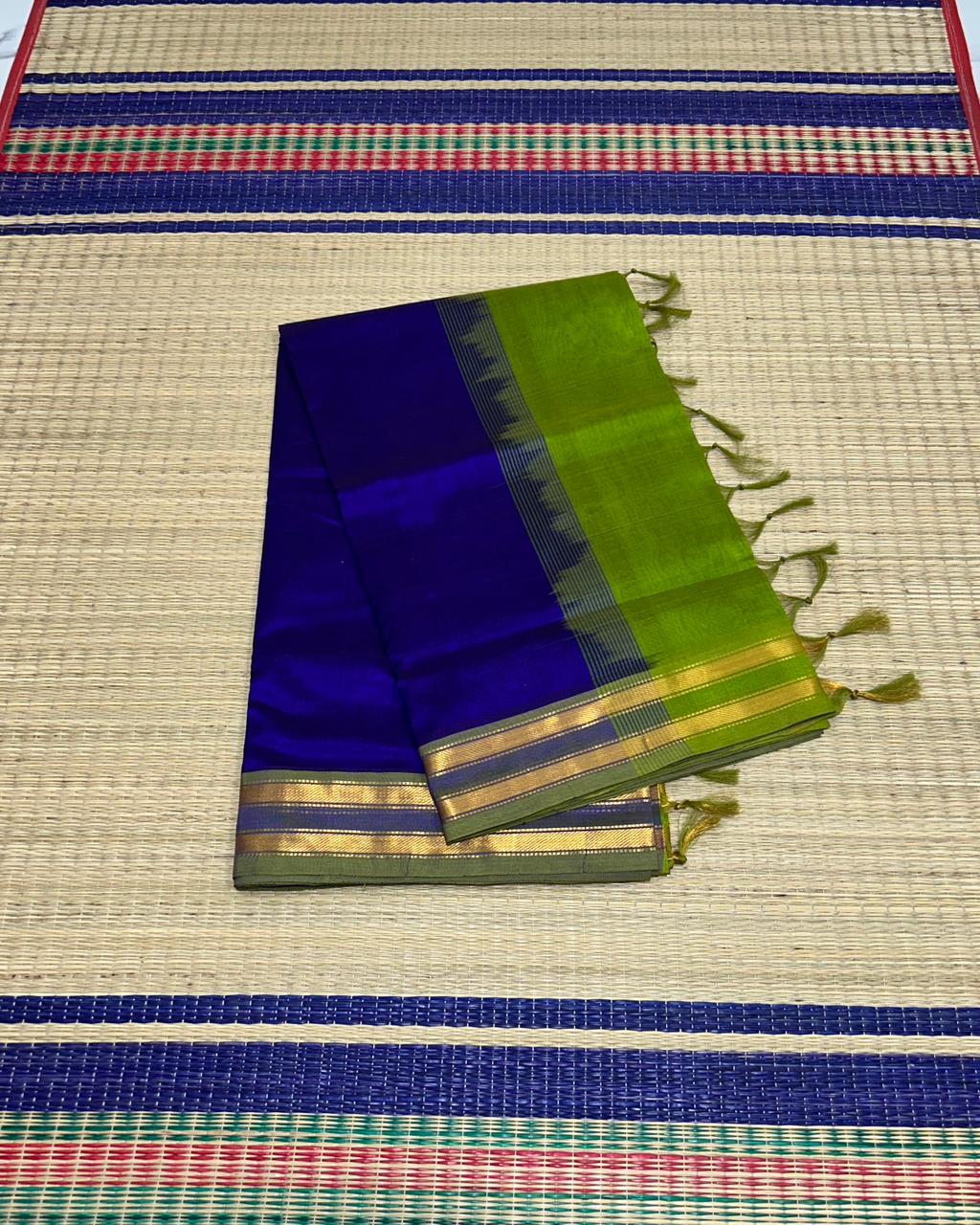 Handloom silk cotton saree - MS051