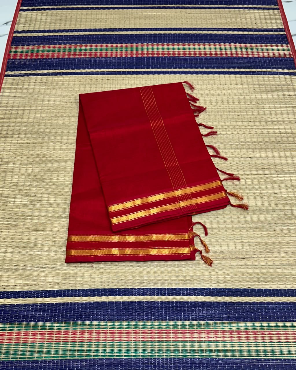 Handloom silk cotton saree - MS219