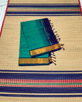 Handloom simple silk cotton saree - MS291