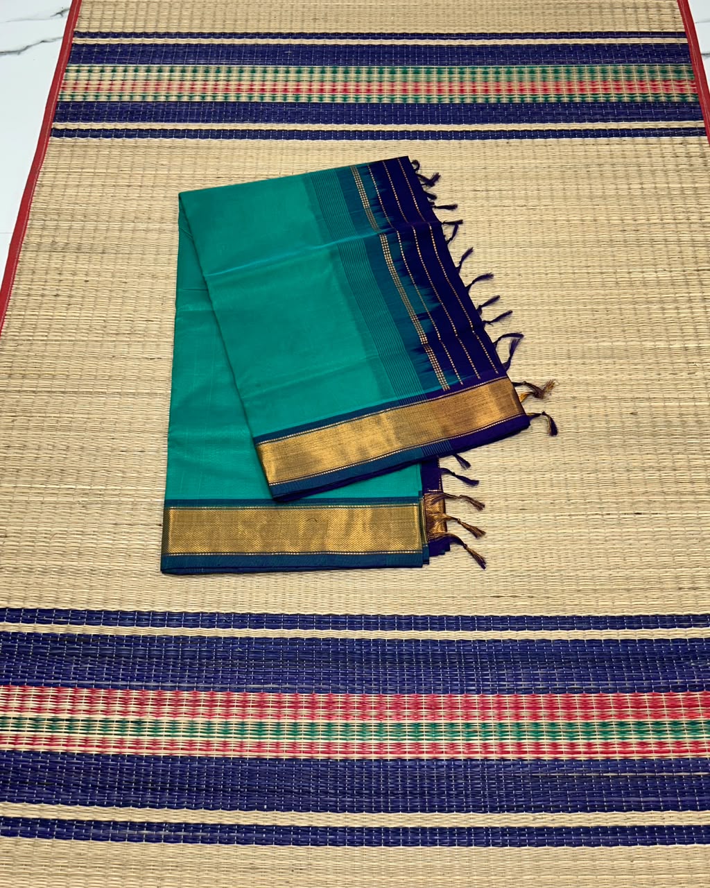 Handloom simple silk cotton saree - MS291