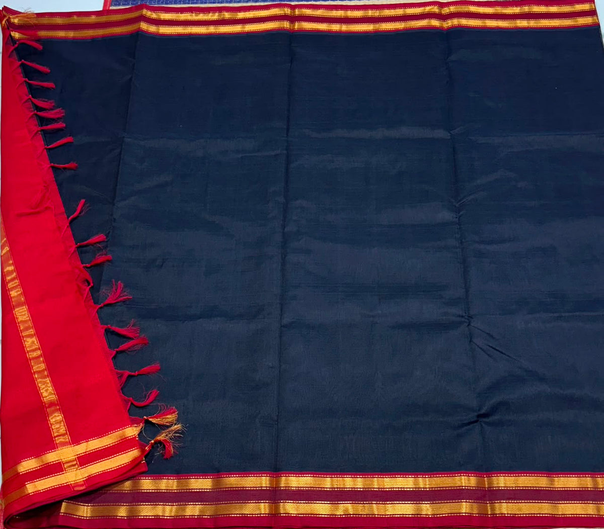 Handloom silk cotton saree - MS370