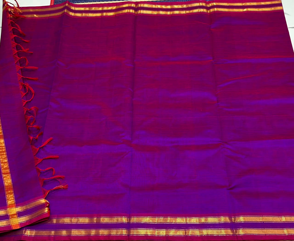 Handloom silk cotton saree - MS220