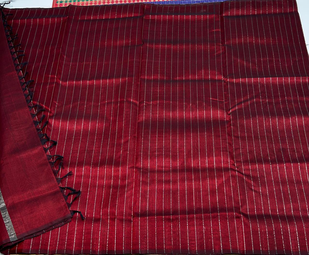 Handloom silk cotton saree - MS165