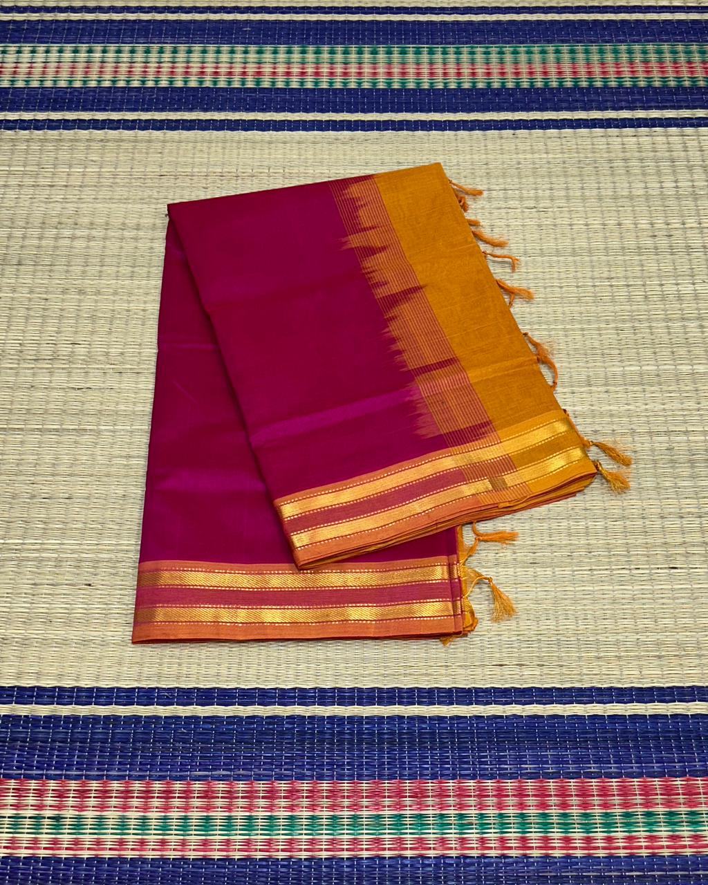 Handloom silk cotton saree - MS143