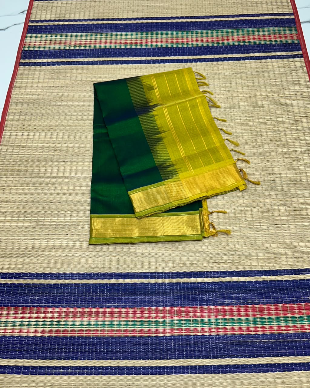 Handloom simple silk cotton saree - MS284