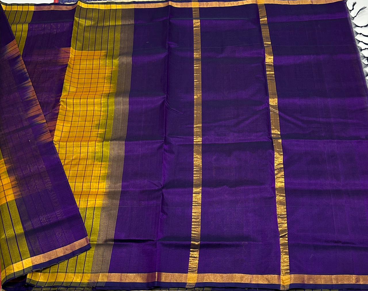Handloom silk cotton saree - MS164