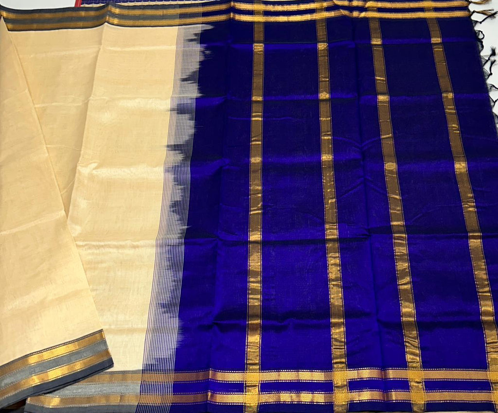Handloom silk cotton saree - MS096