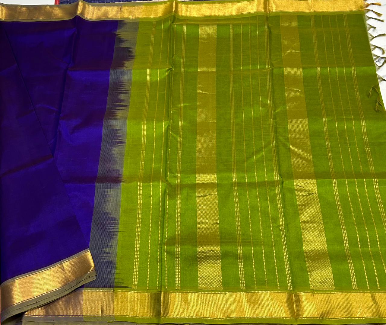 Handloom simple silk cotton saree - MS210