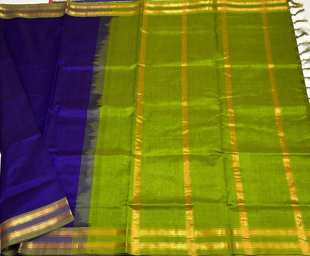 Handloom silk cotton saree - MS051