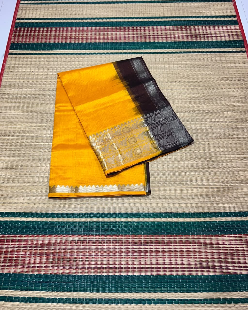 Handloom mangalagiri silk cotton saree - MS277
