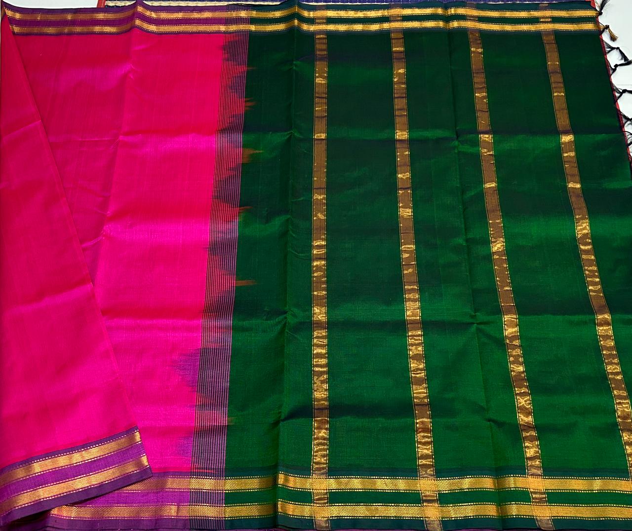 Handloom silk cotton saree - MS139