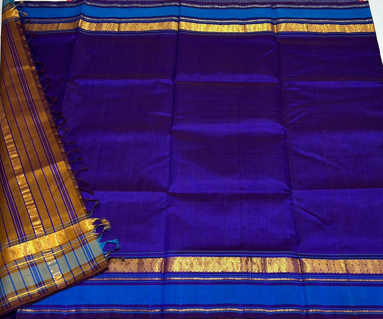 Handloom silk cotton saree - MS022