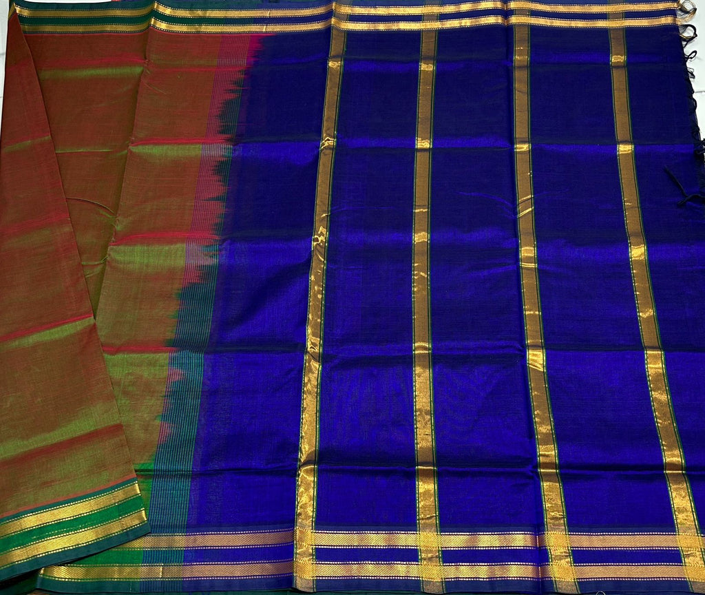 Handloom silk cotton saree - MS095
