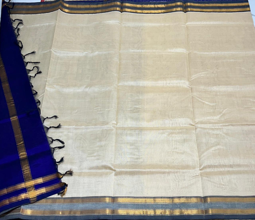 Handloom silk cotton saree - MS096