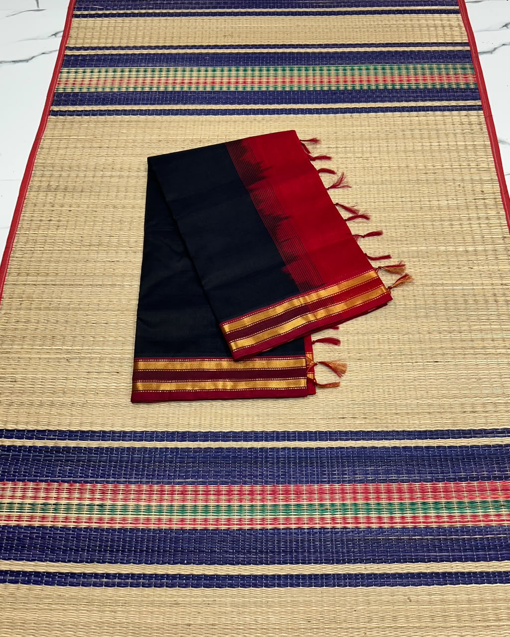 Handloom silk cotton saree - MS370