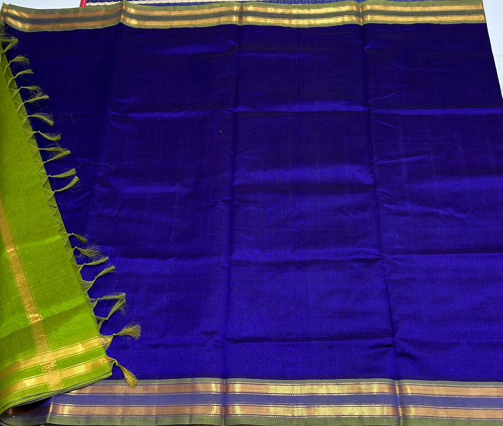 Handloom silk cotton saree - MS051