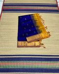 Handloom silk cotton saree with buttas - MS193
