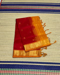 Handloom silk cotton saree with buttas - MS111