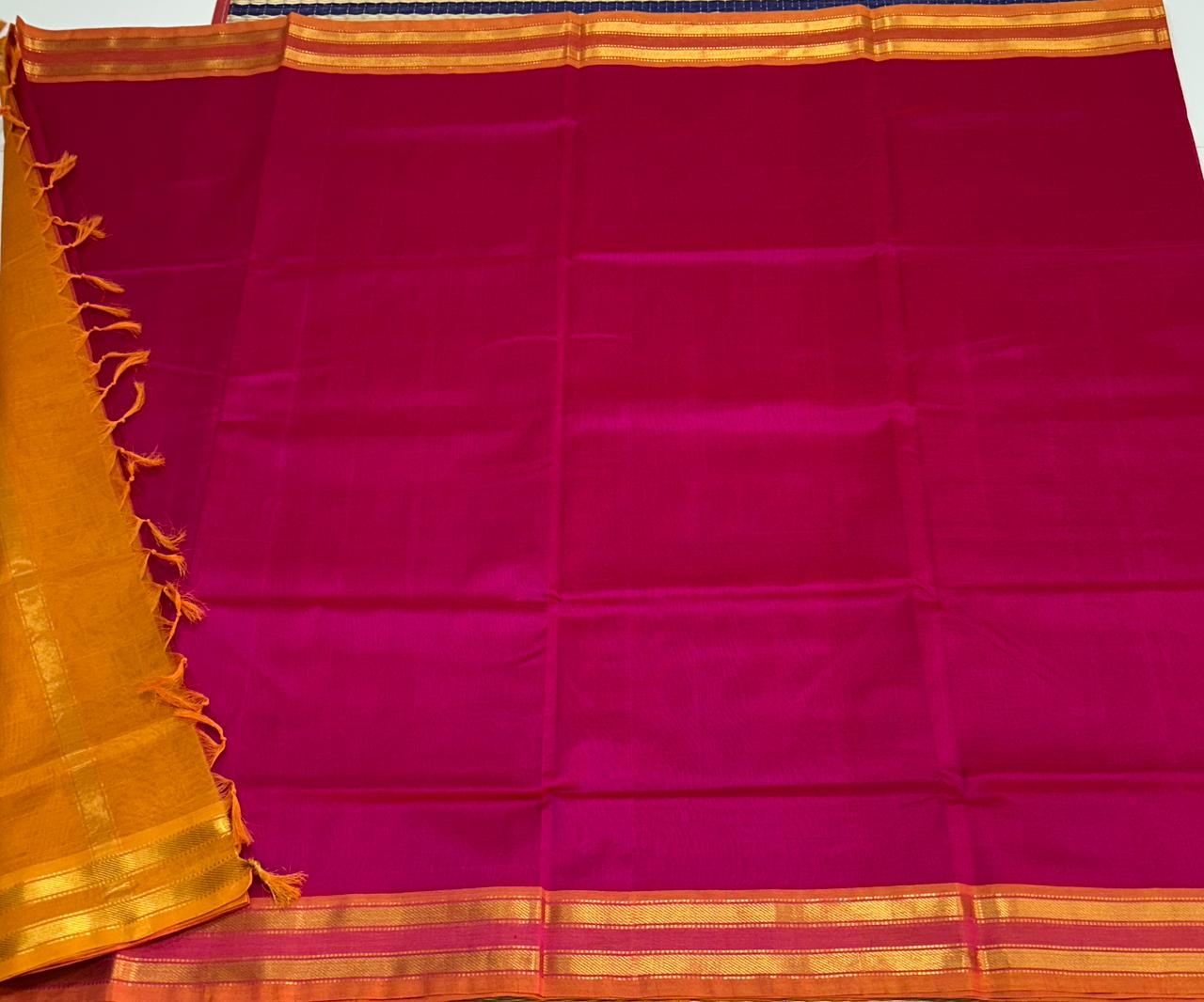 Handloom silk cotton saree - MS143