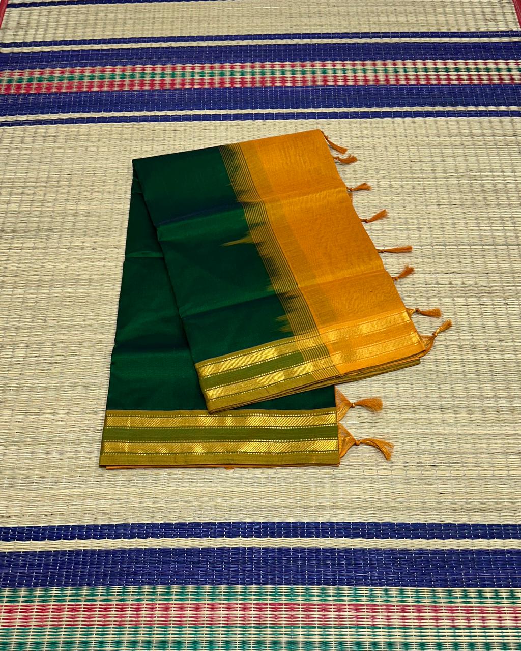 Handloom silk cotton saree - MS114