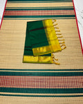 Handloom semi silk cotton saree - MS316