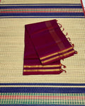 Handloom silk cotton saree - MS151
