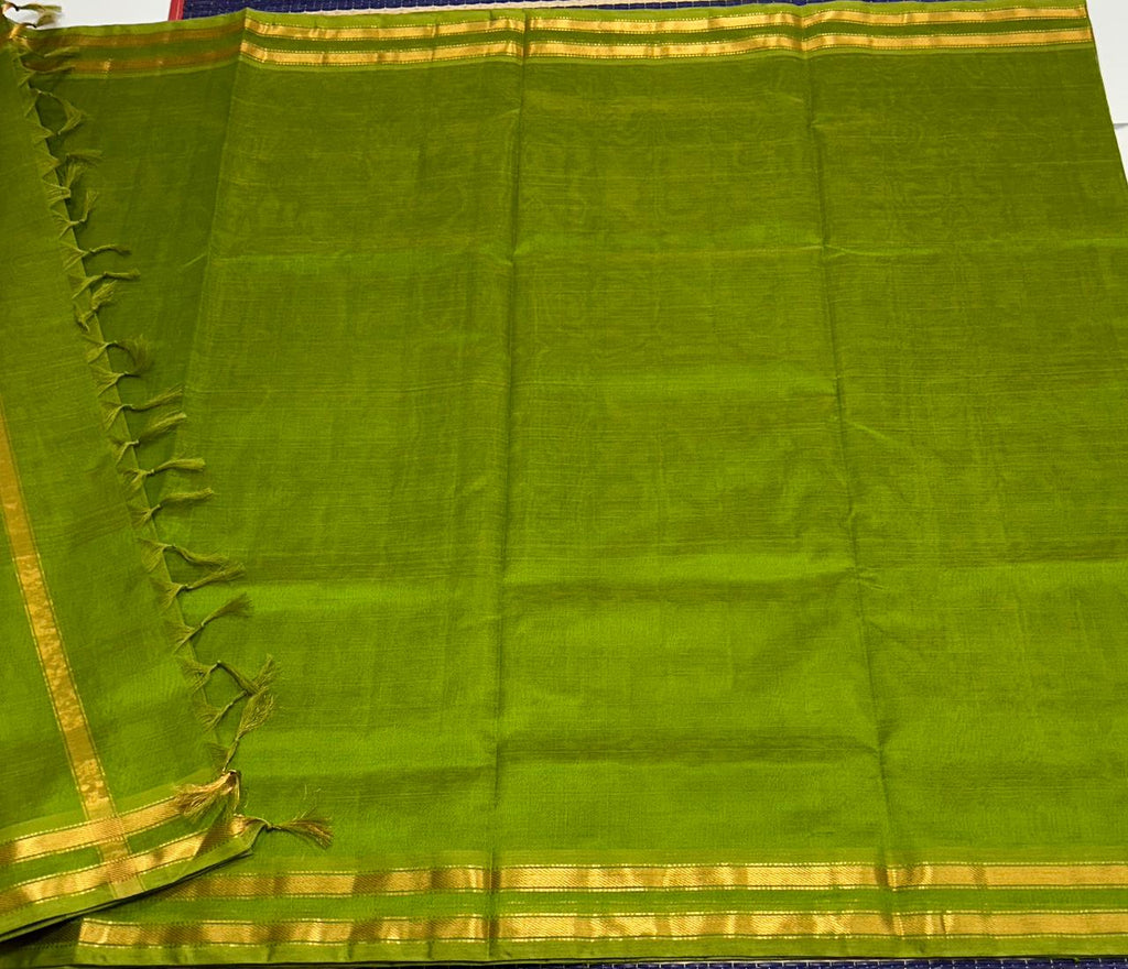 Handloom silk cotton saree - MS152