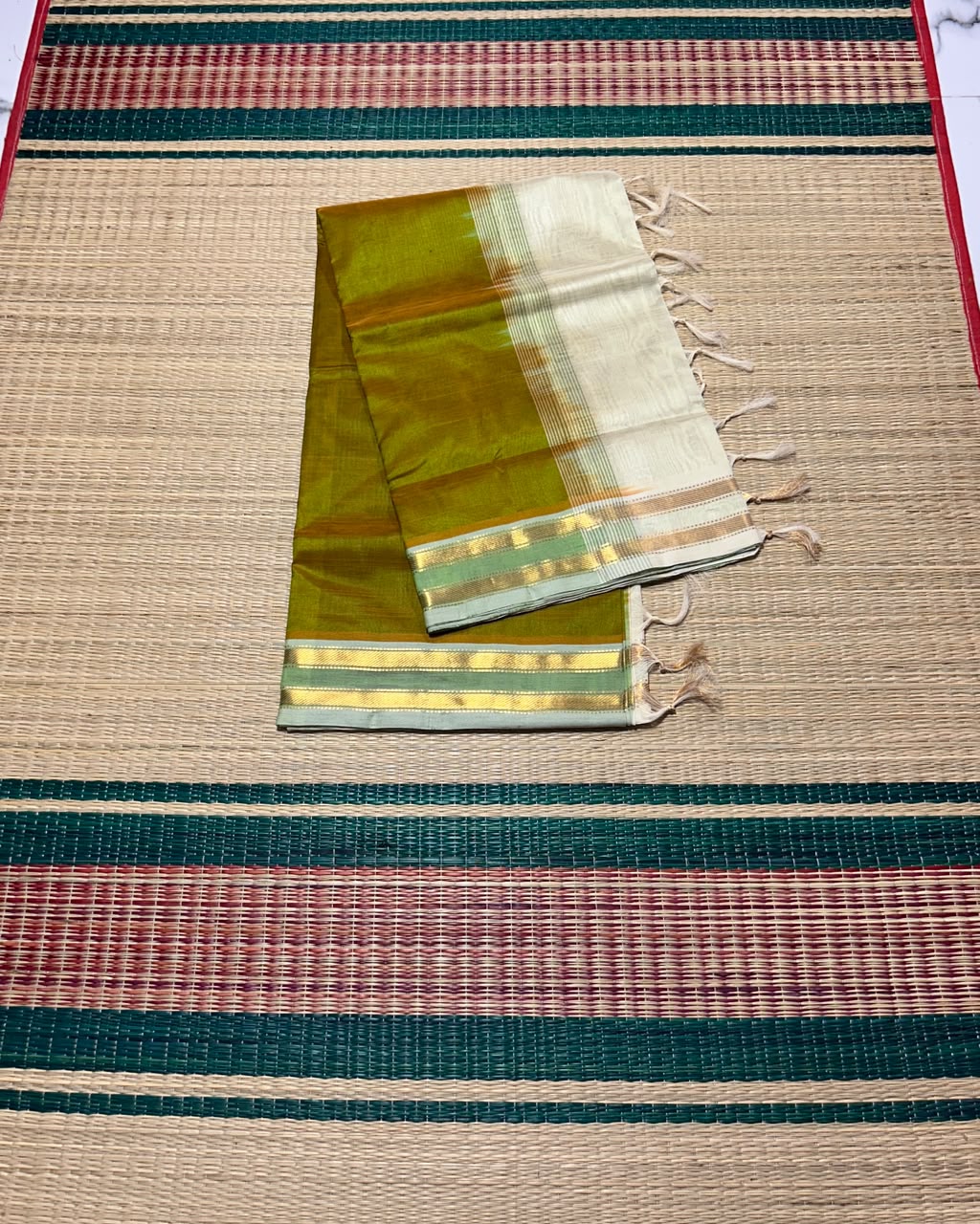 Handloom silk cotton saree - MS333