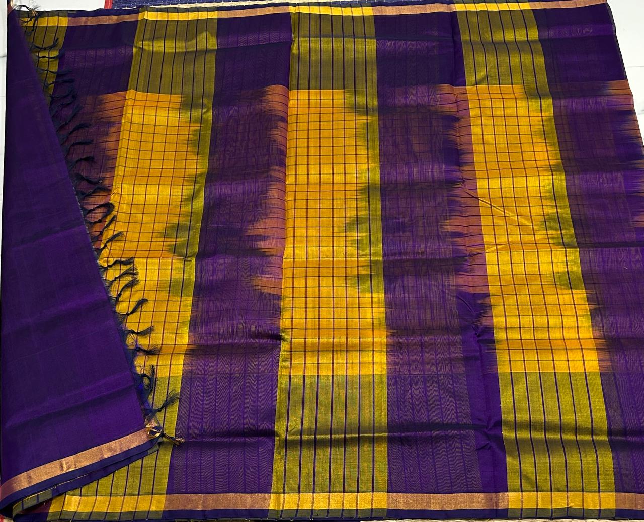 Handloom silk cotton saree - MS164