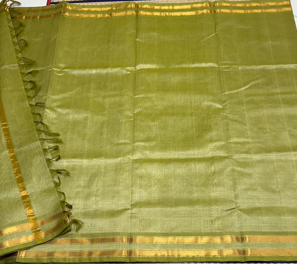 Handloom silk cotton saree - MS154
