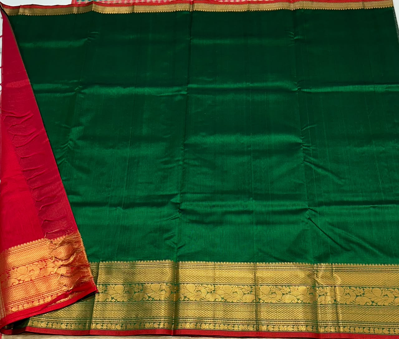 Handloom mangalagiri silk cotton saree - MS304
