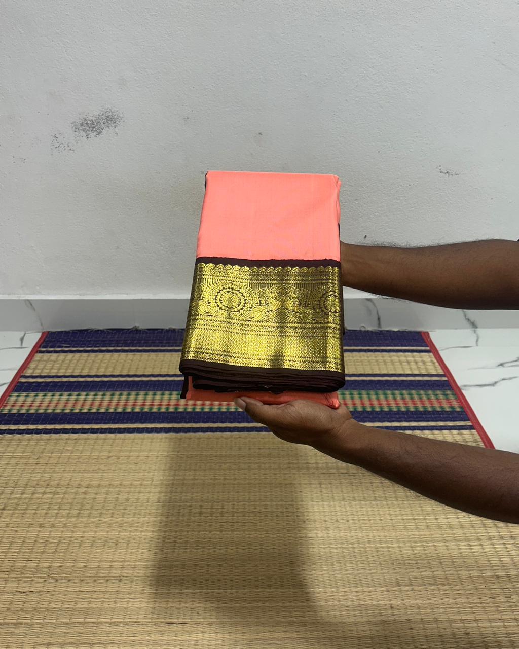 Handloom kanchipuram silk saree - MS092