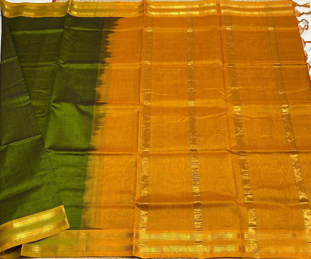 Handloom silk cotton saree - MS050