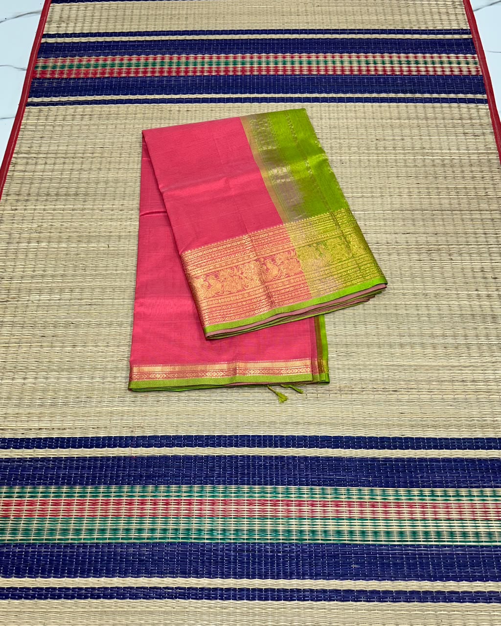 Handloom mangalagiri silk cotton saree - MS241