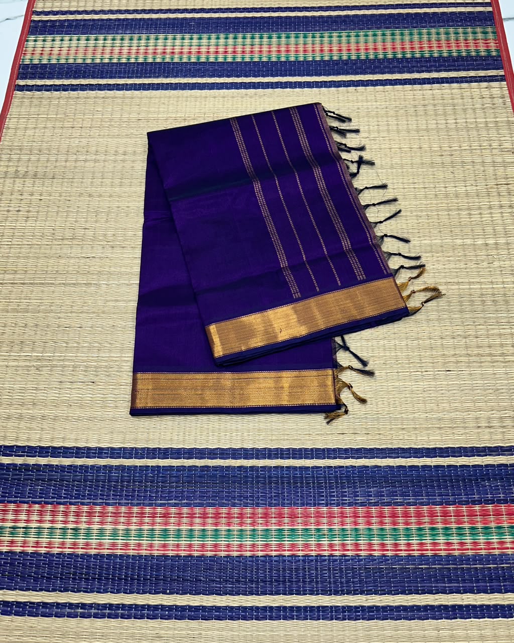 Handloom simple silk cotton saree - MS288