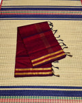 Handloom silk cotton saree - MS119