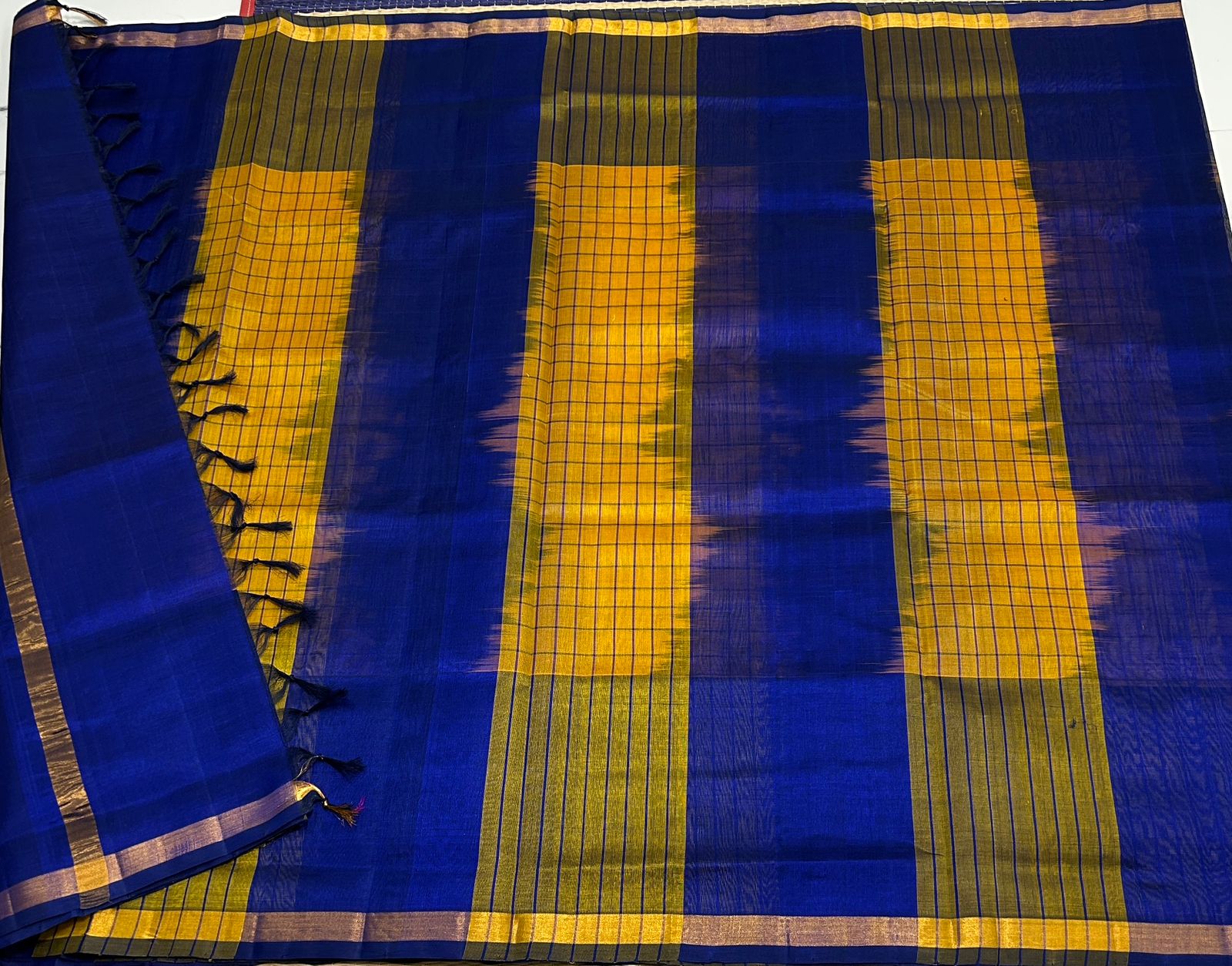 Handloom silk cotton saree - MS162