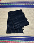 Handloom border less silk cotton saree - MS037