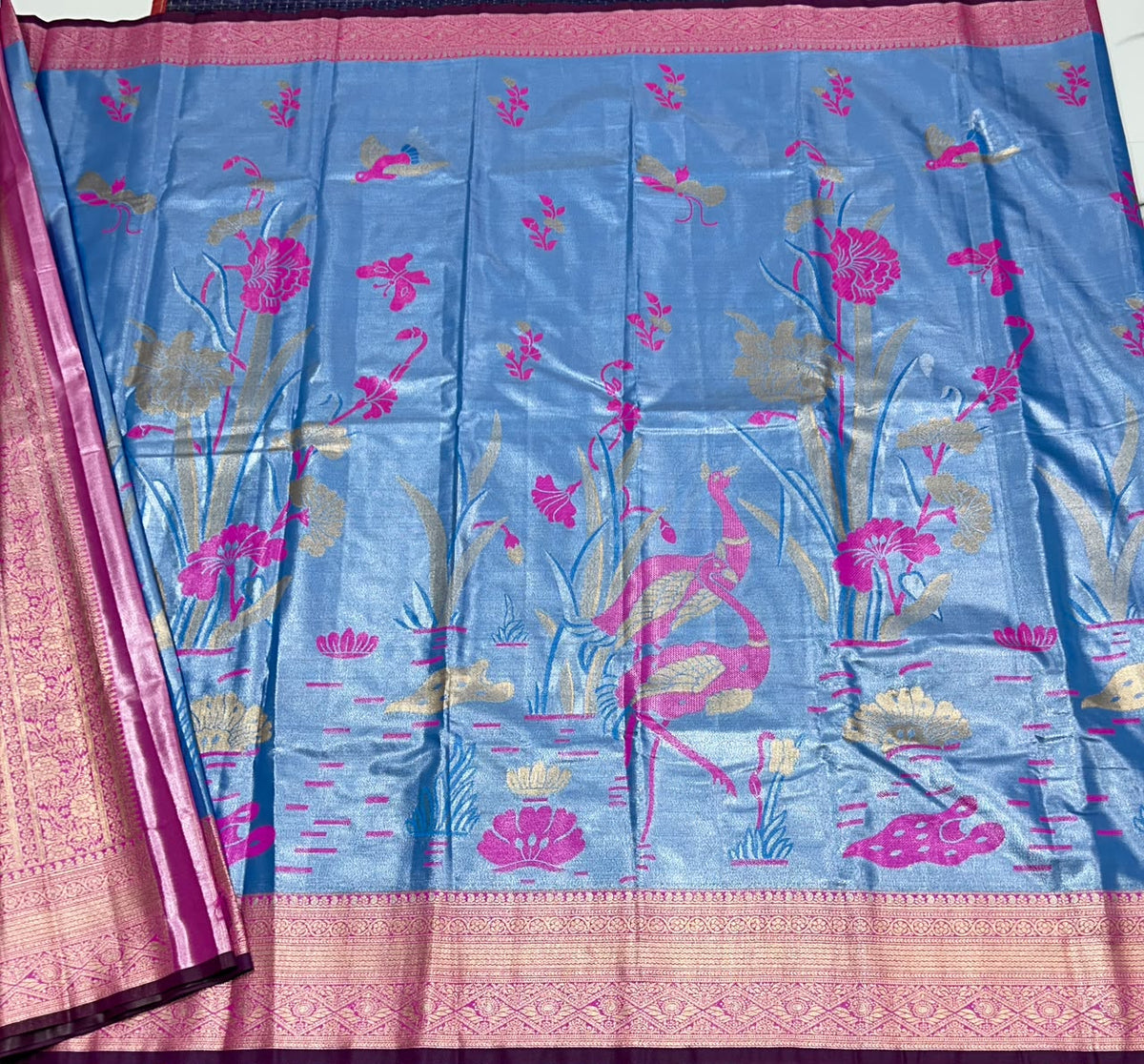 Dharmavaram silk saree - MS382
