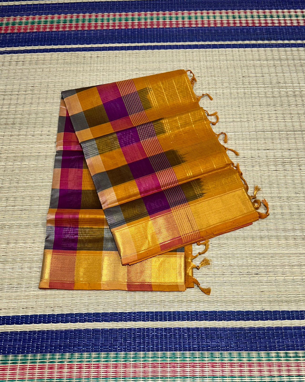 Handloom Paalum pazhamum silk cotton saree - MS088