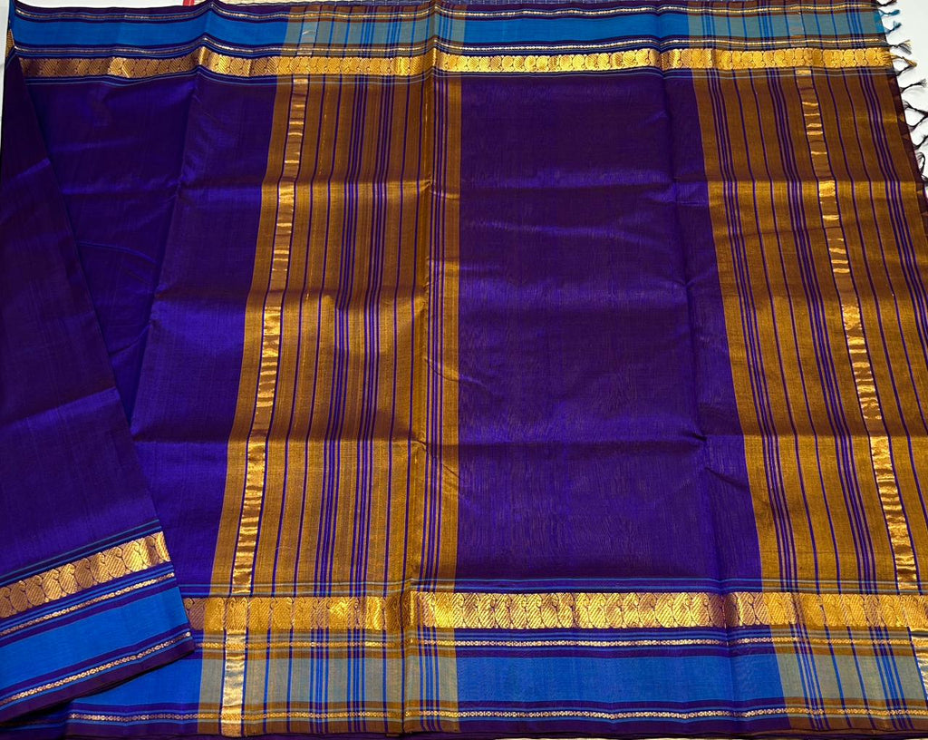 Handloom silk cotton saree - MS022