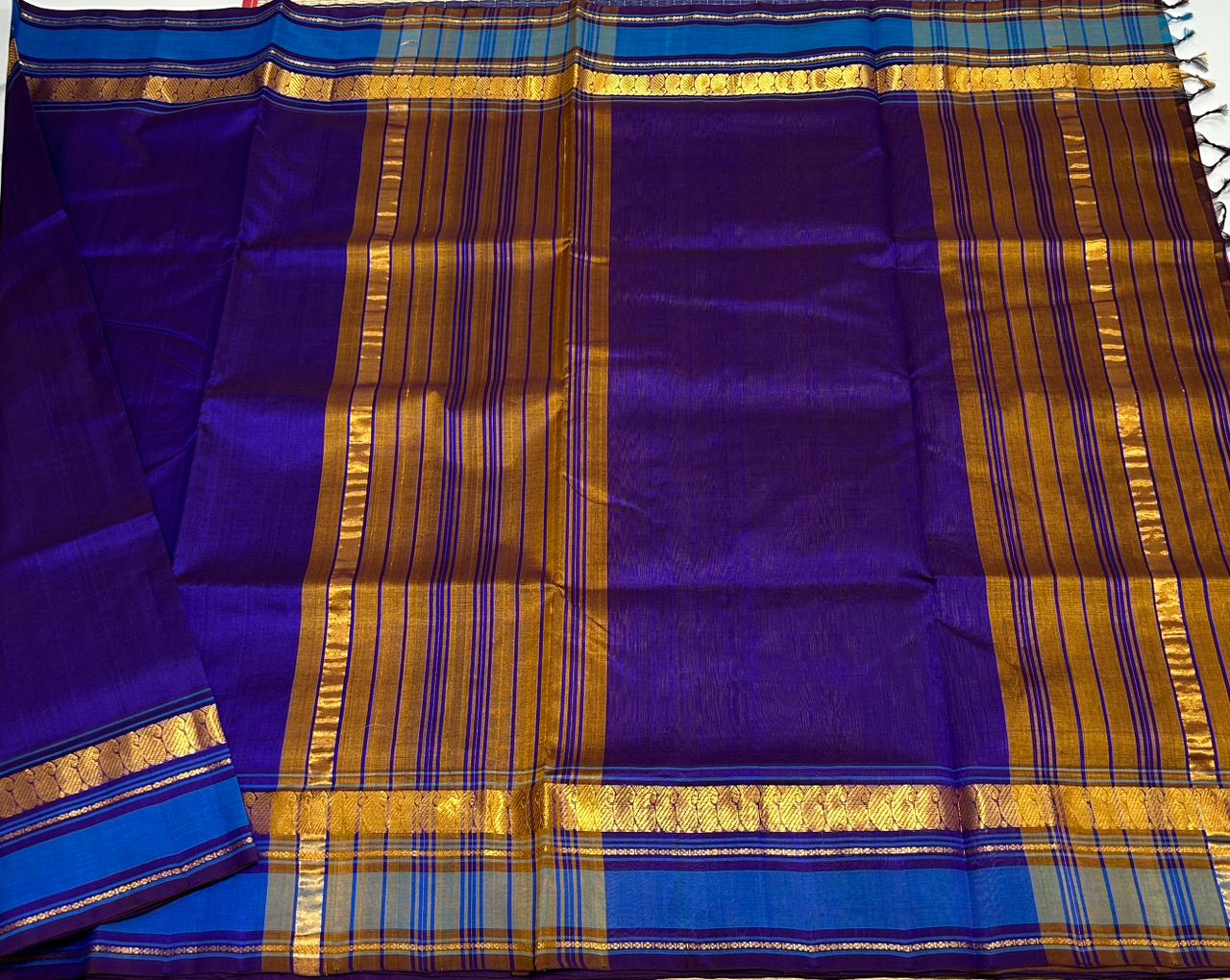 Handloom silk cotton saree - MS022