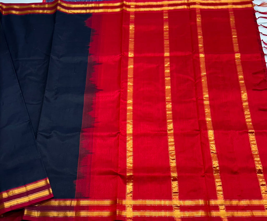 Handloom silk cotton saree - MS370
