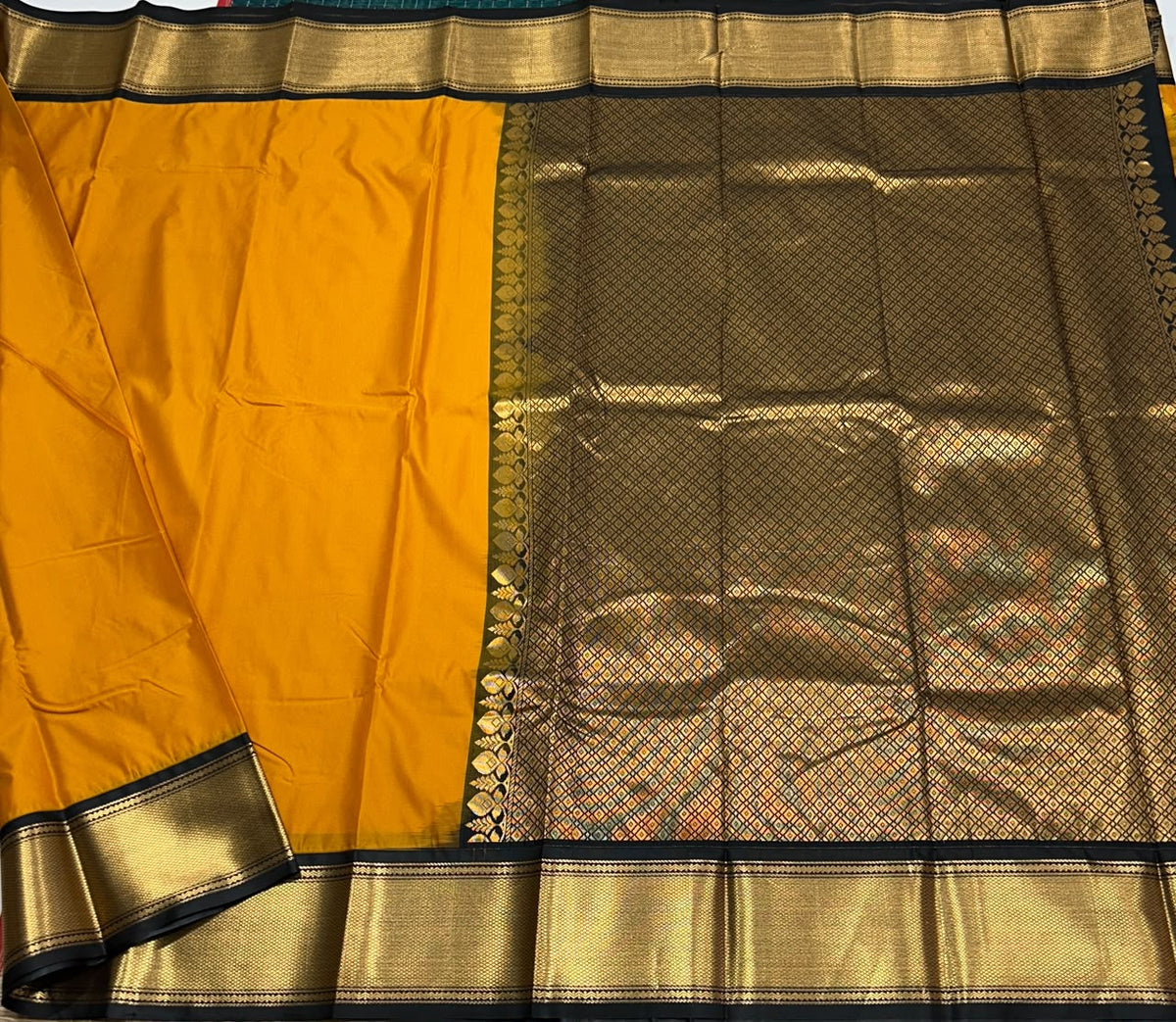 Semi Kanchi silk saree - MS388