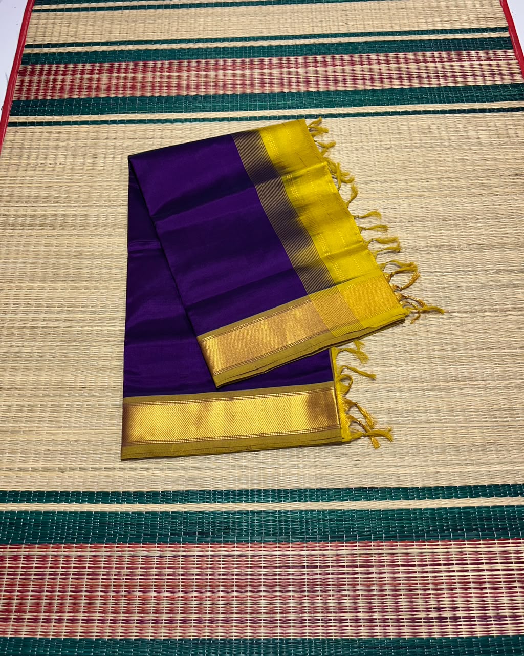 Handloom simple silk cotton saree - MS252